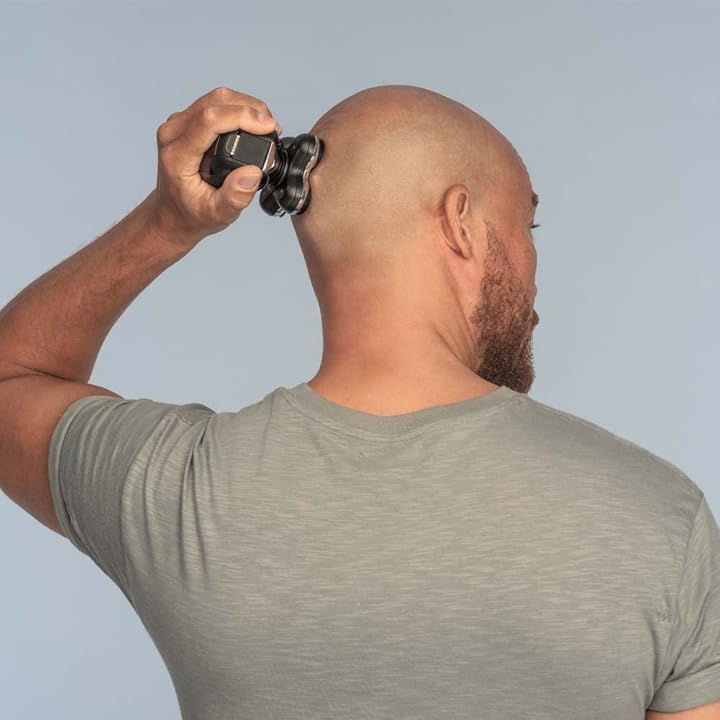 The Bald Man’s Go-To Shaver. Quick. Smooth. Reliable.