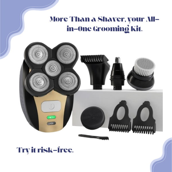 The Bald Man’s Go-To Shaver. Quick. Smooth. Reliable.
